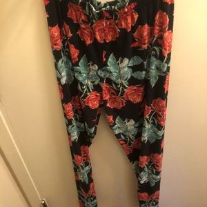 Soft floral leggings